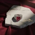 The Crimson Empress Statement Ring