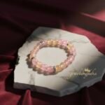 The Aurora Peach & Rose Quartz Bracelet